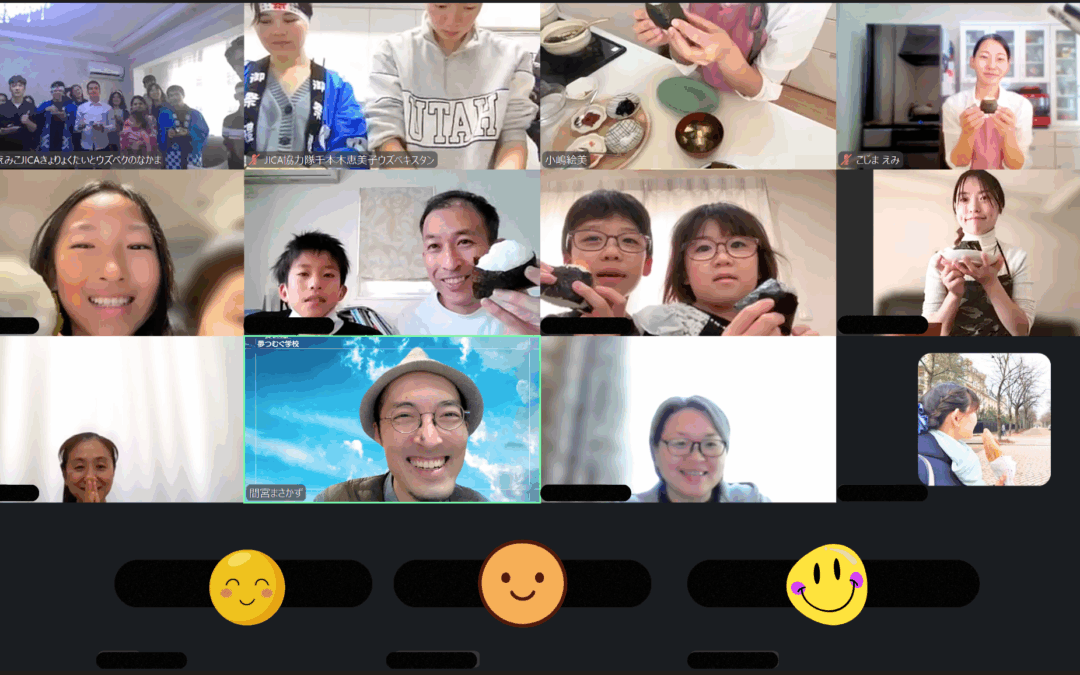 【国際交流×食育イベント】ウズベキスタンの学生さんと一緒に親子でおにぎりづくり