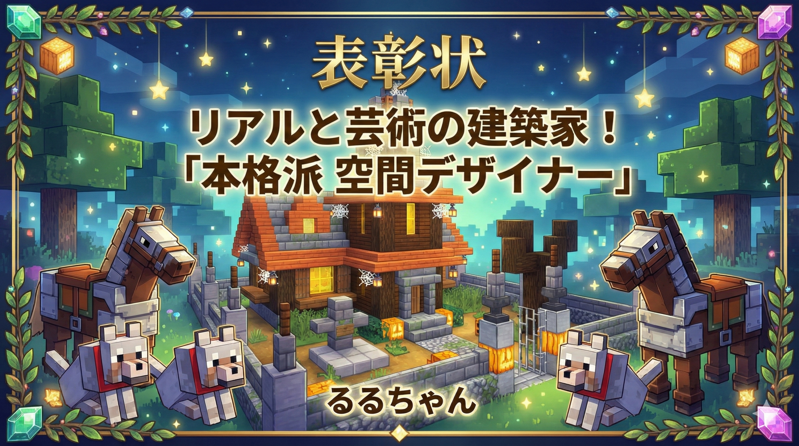 るるちゃん表彰状