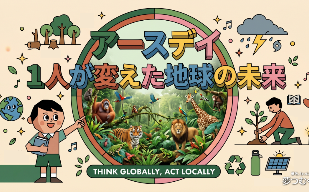 アースデイって何？たった1人の学生が地球の日をつくった歴史と、今わたしたちにできること