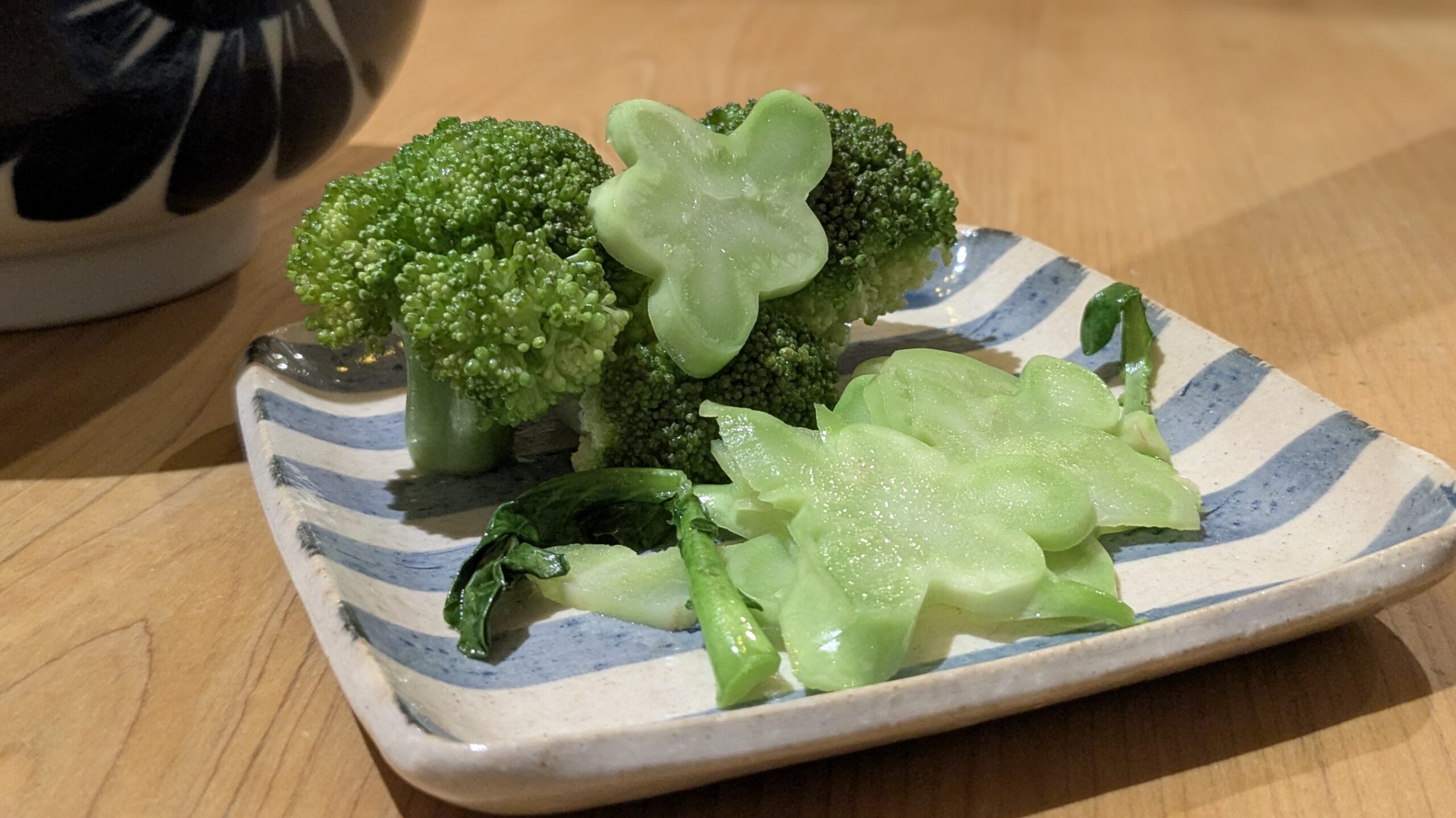 子どもたちが作ってくれたブロッコリーのナムル